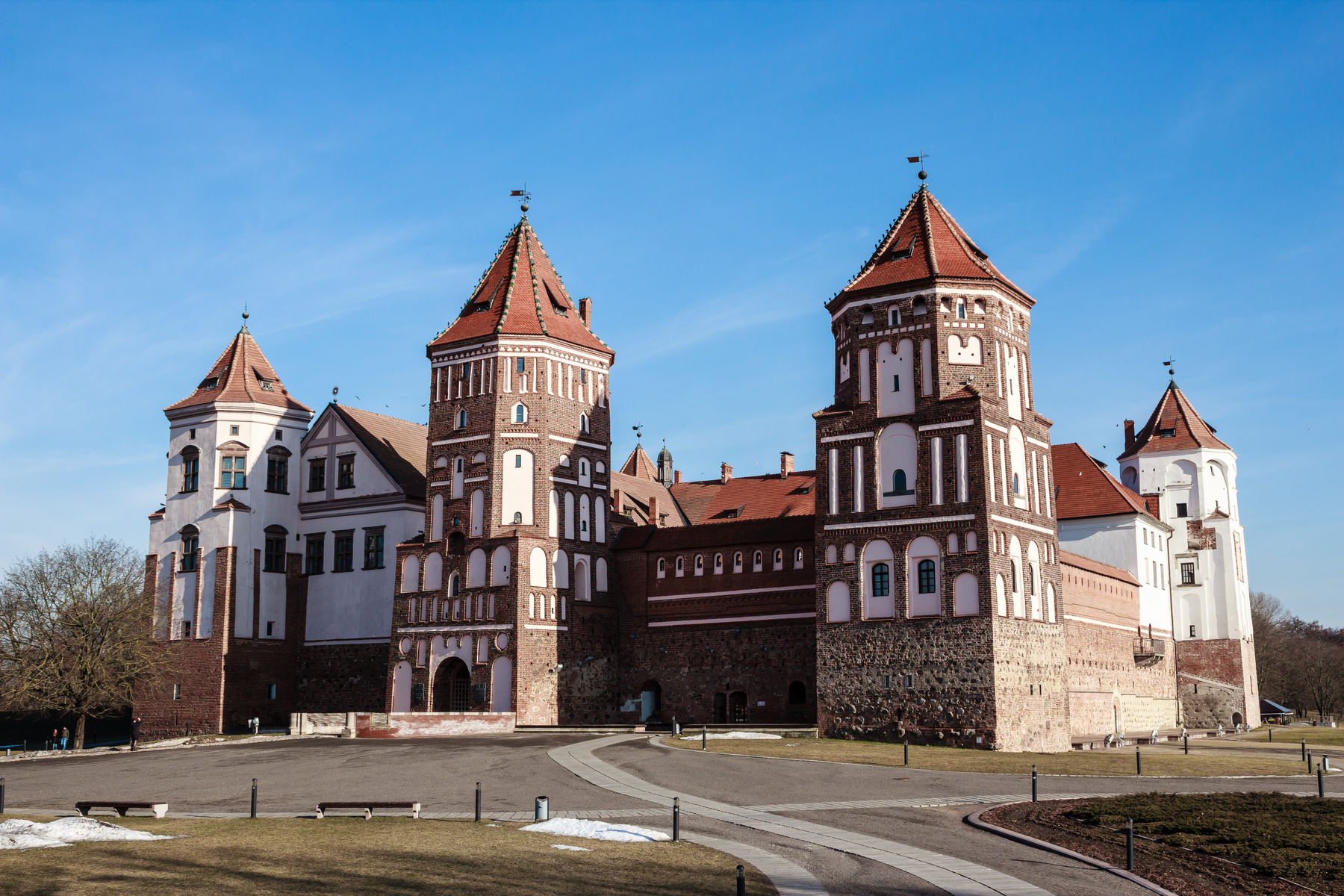 Мирский замок замок музей Мир архитектура Беларусь