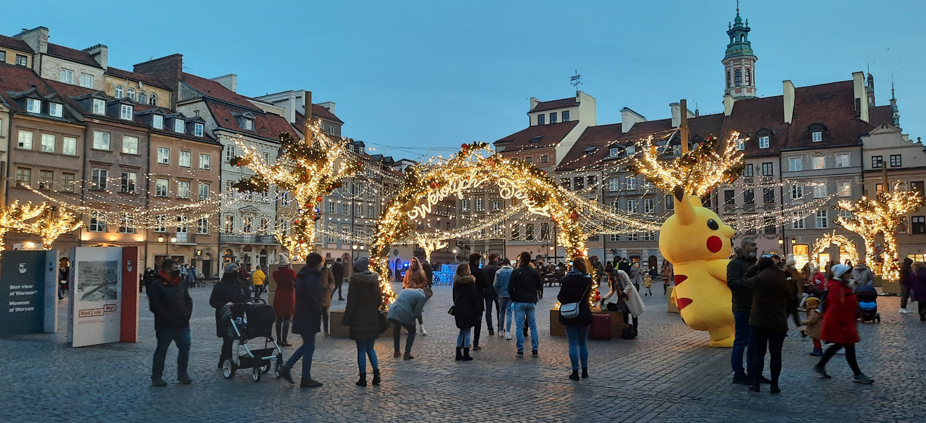 Рынок Старого Города Варшавы Варшава Польша
