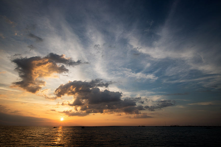 закат на острове Фукуок 