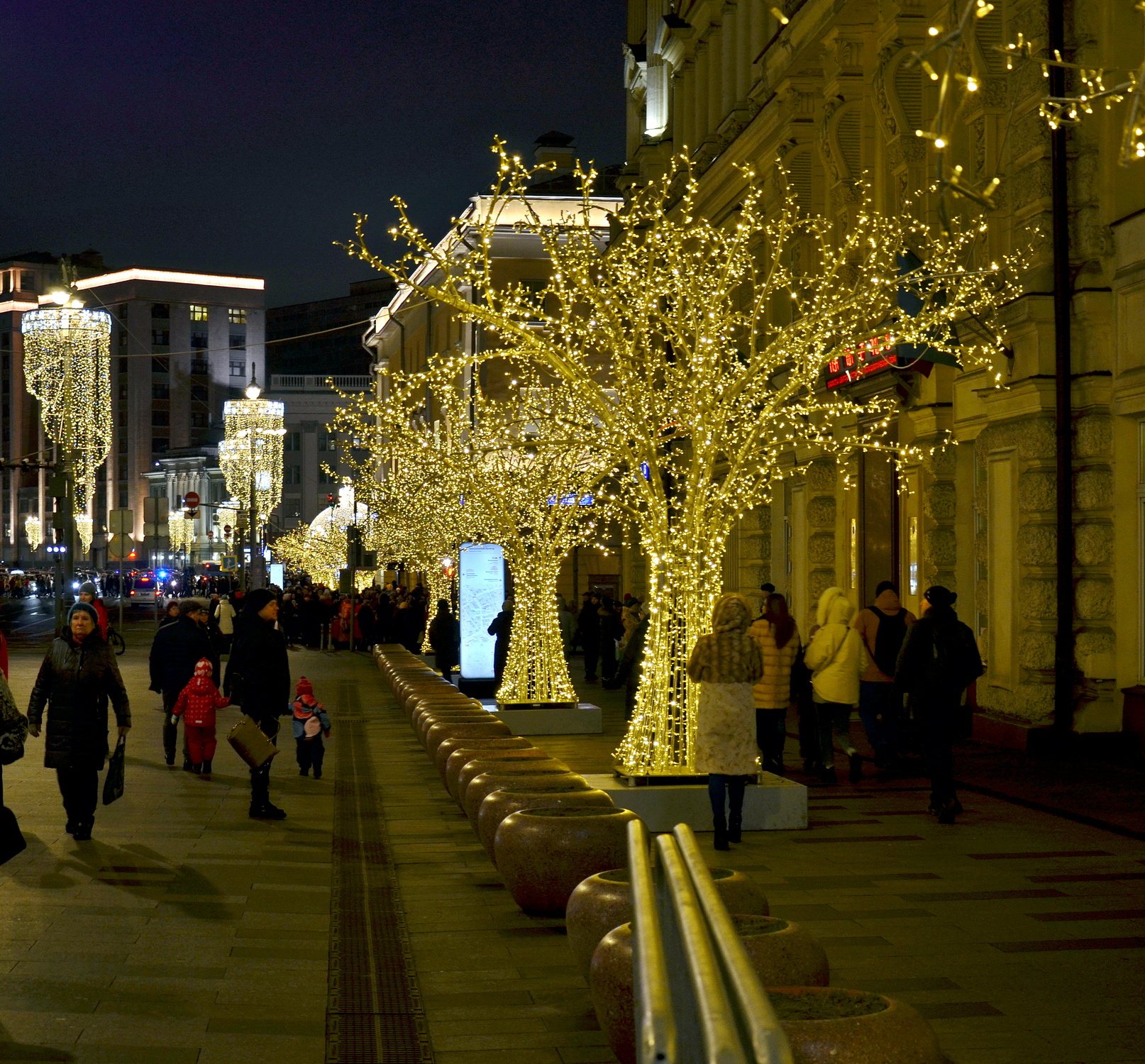 Москва новогодняя 