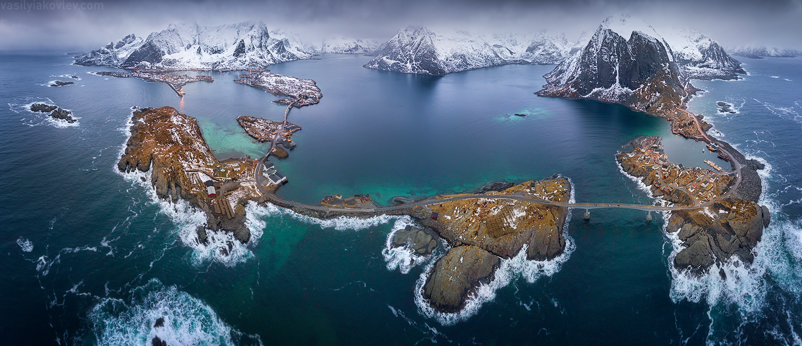 Панорама Лофотенских островов лофотены норвегия фототур василийяковлев яковлевфототур