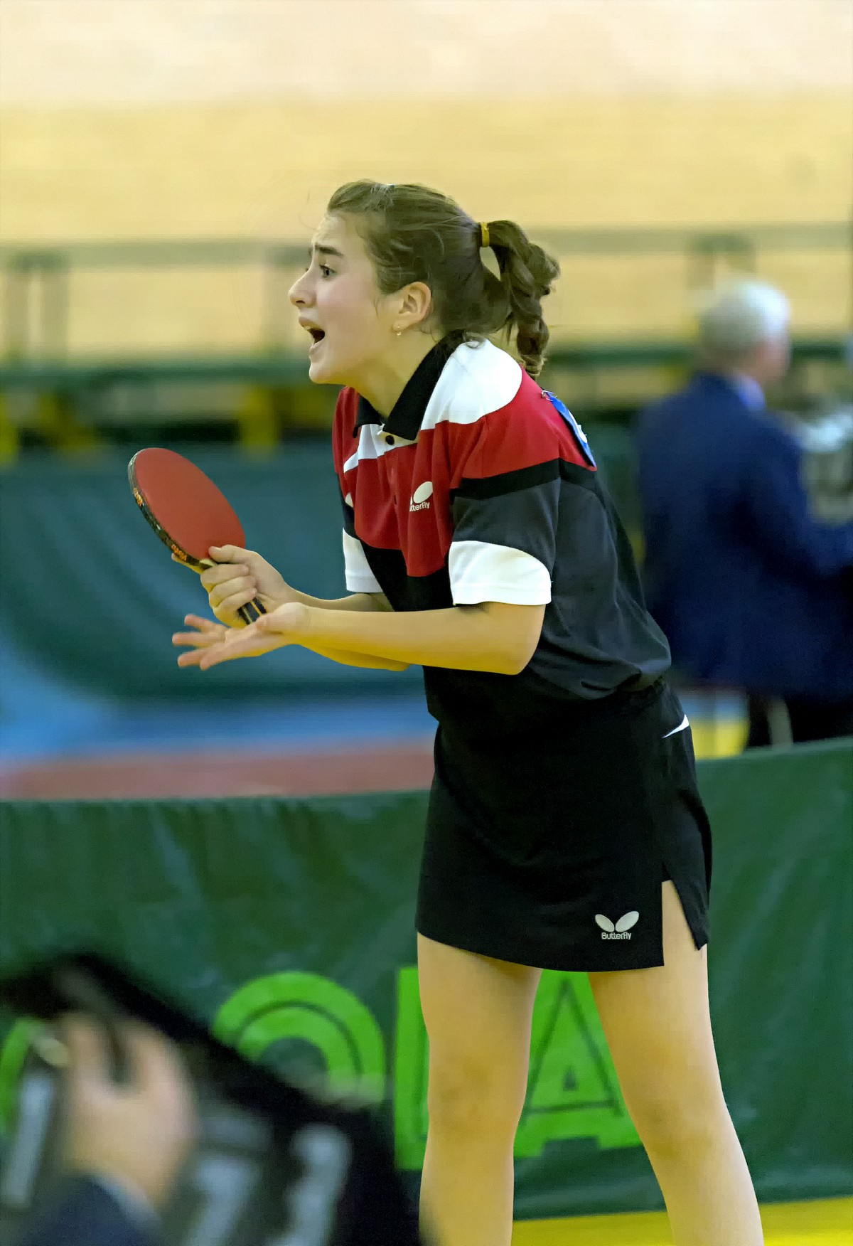 Ка-а-к?!!! настольный теннис пинг-понг спорт table tennis ping-pong sport girl