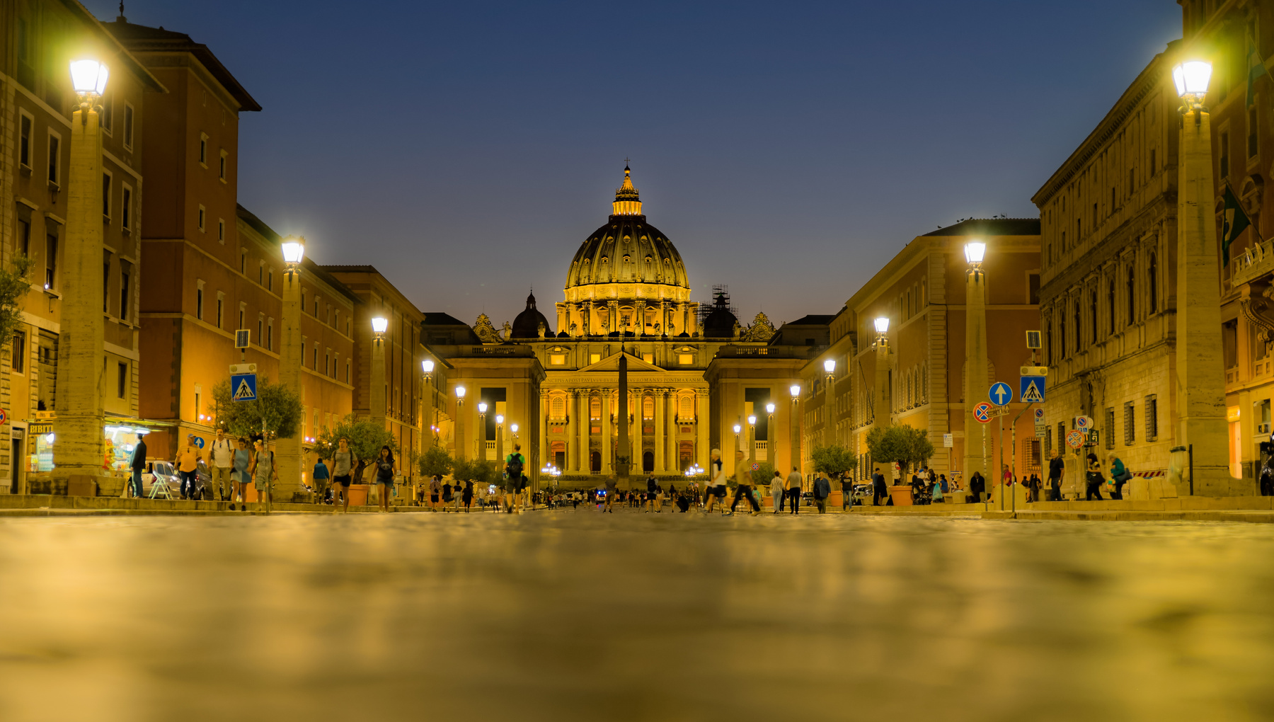 Все дороги ведут в Рим Италия Ватикан собор Святого Петра
