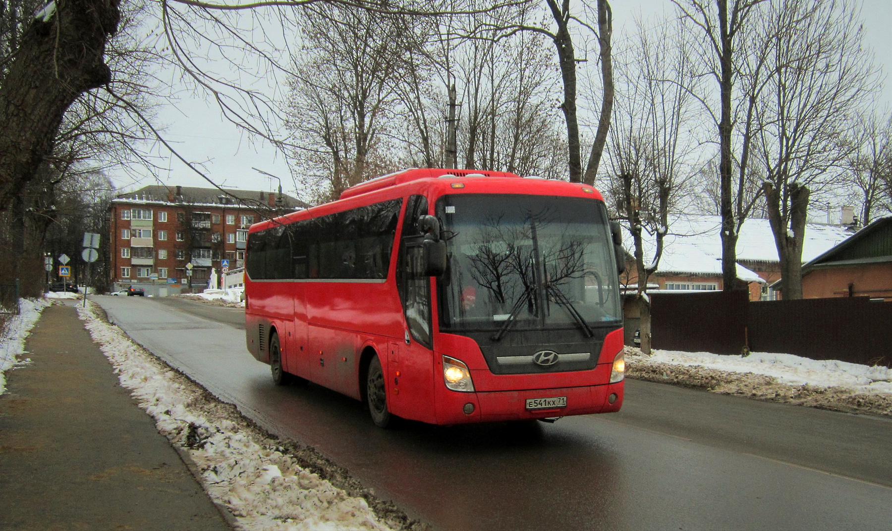 HYUNDAI HYUNDAI автобус Тула зима
