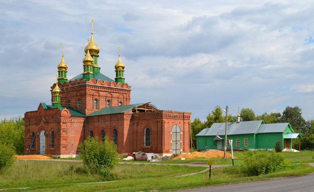 Новомарьясовская Церковь фото и видео