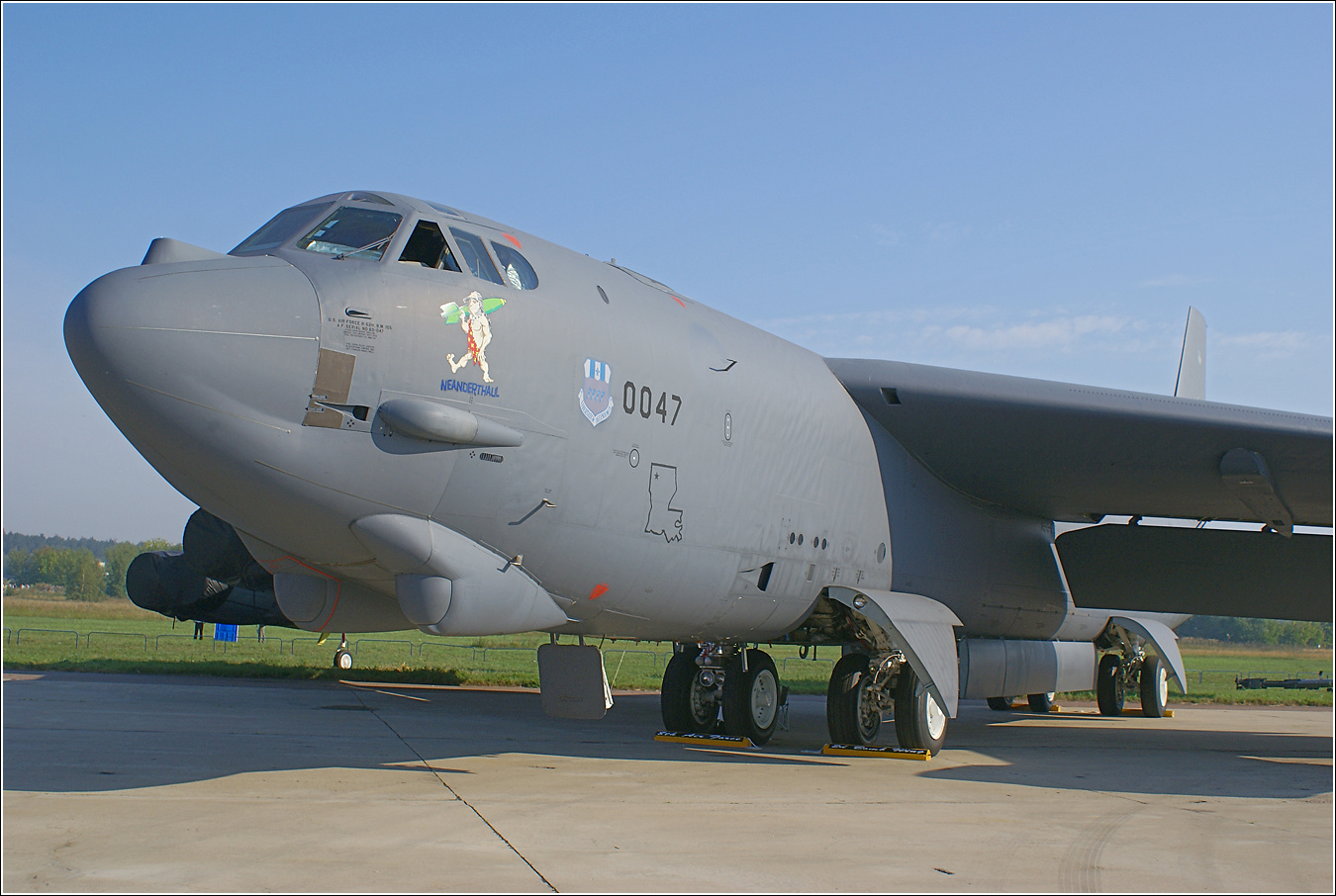 B-52 B-52 Б-52 авиация самолет стоянка Жуковский МАКС-2007