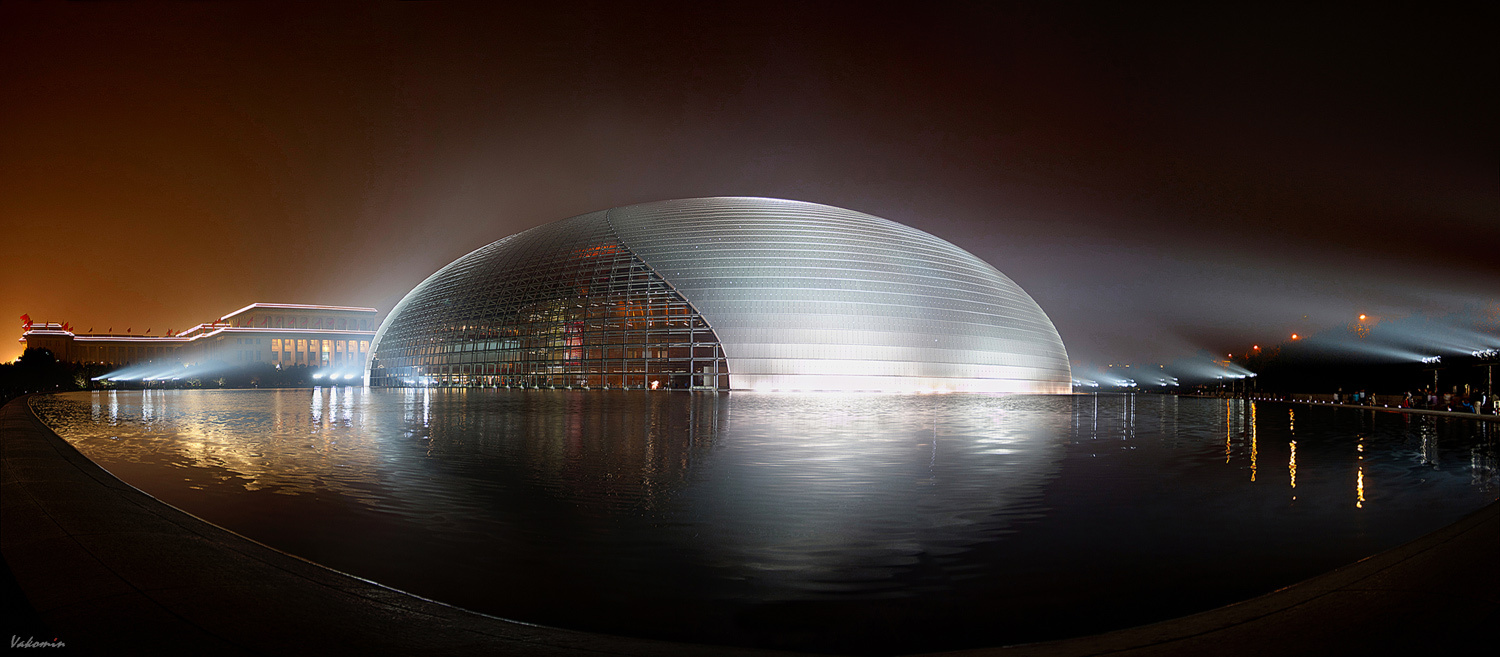 National Center for the Performing Arts #2 Китай Пекин  China Beijing National_Center_for_the_Performing_Arts vakomin