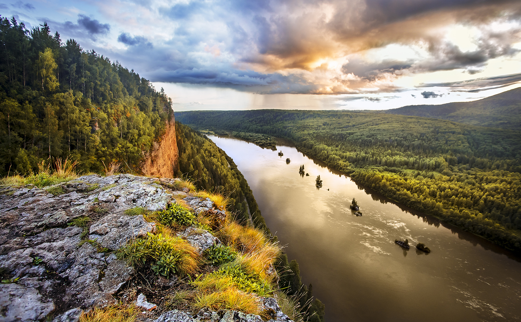 Красновишерск река Вишера