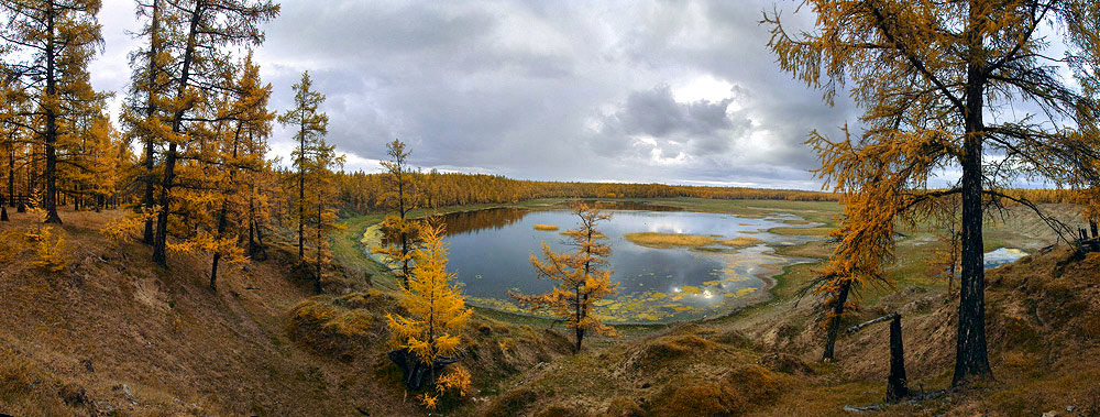 Осень в Якутии 