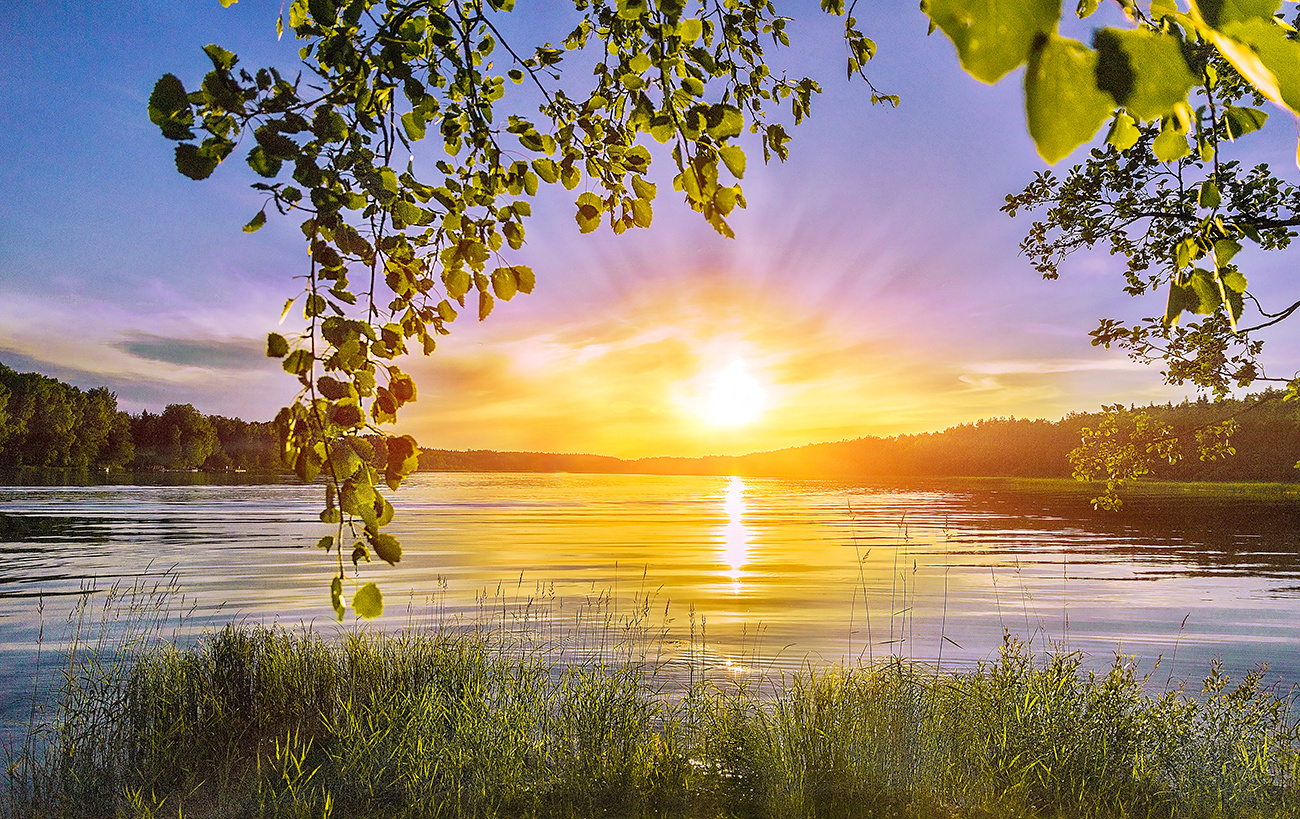 Открытки пейзажи утро. Летняя Заря. Природа России яркое солнце. Православное доброе утро рассвет. Лето солнце озеро.
