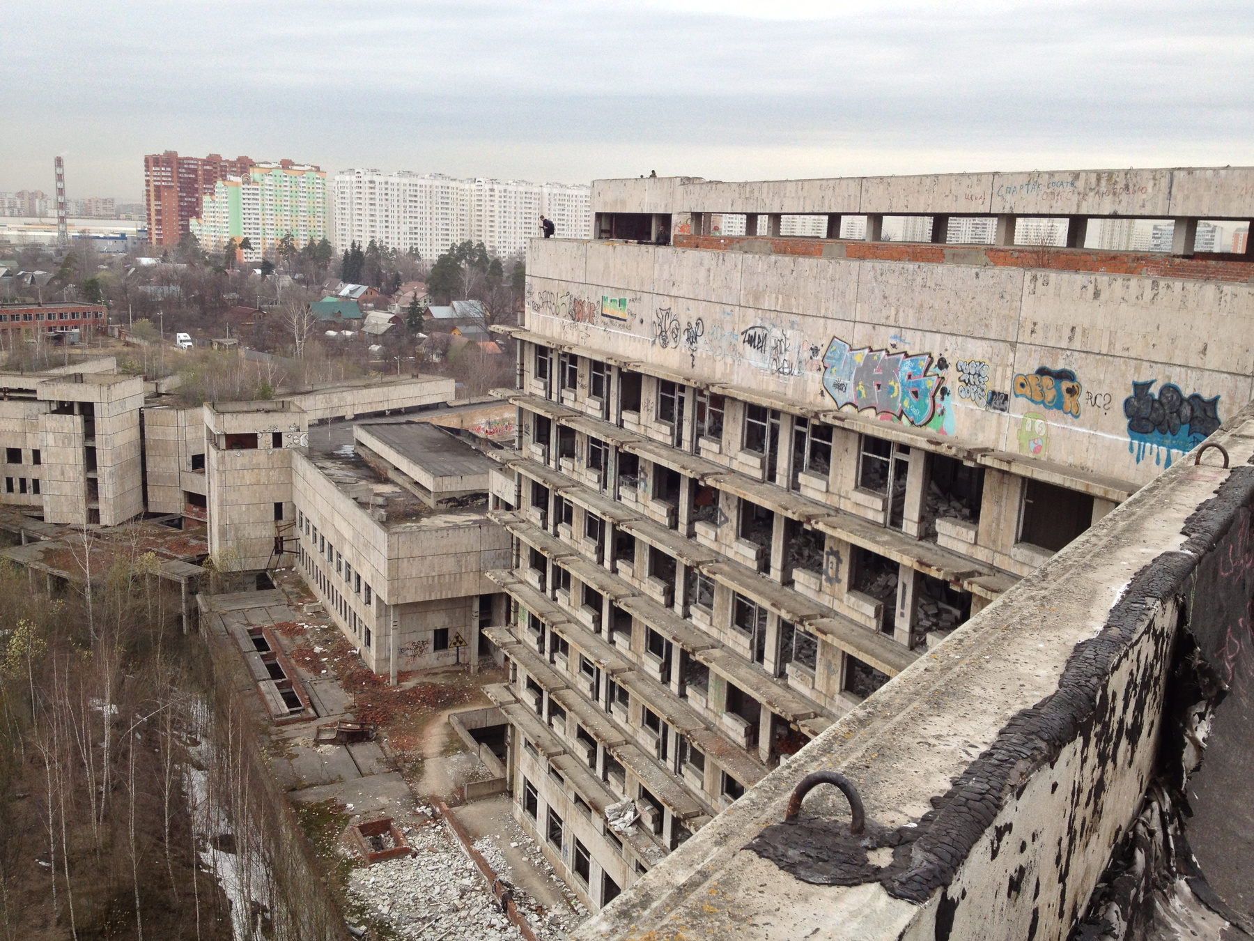 Фотография ***Заброшенная больница в Железнодорожном из раздела архитектура  и интерьер #5027096 - фото.сайт - sight.photo