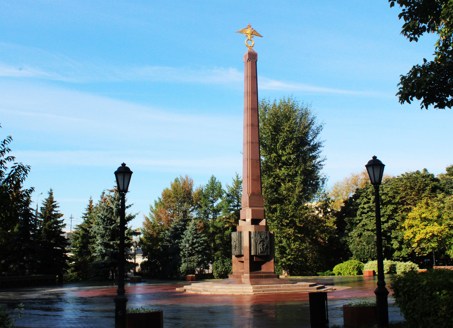 Памятник пограничникам Отечества в Москве. 