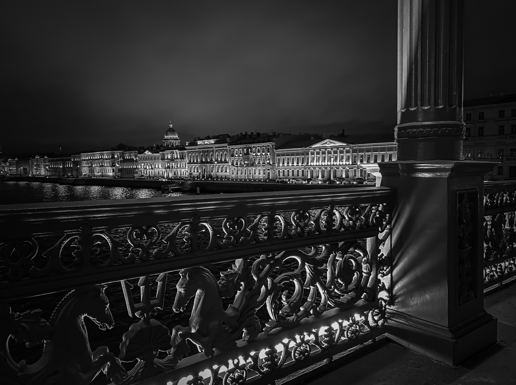 Благовещенский мост. Санкт-Петербург 