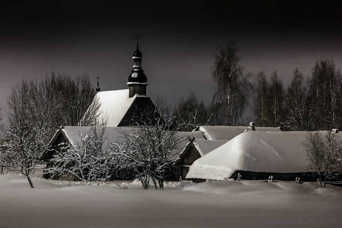 В ночь перед Рождеством беларусь город минск вечер фотосфера-минск