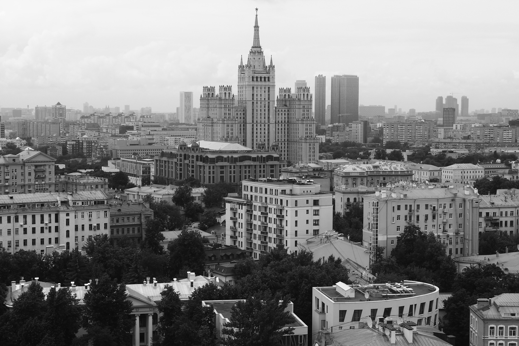 Вид на Москву (улица Новый Арбат,16) Москва
