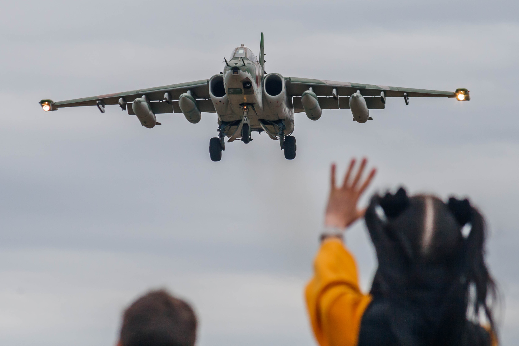 Привет! авиабаза Кубинка Су-25