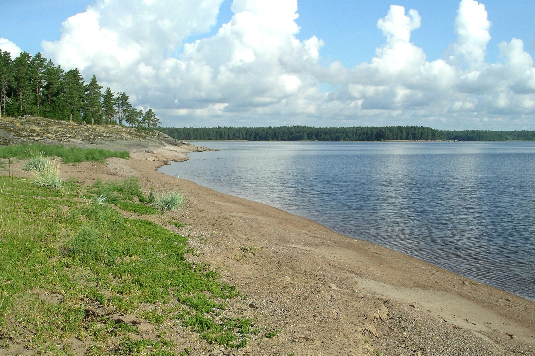 10 км от финской границы 