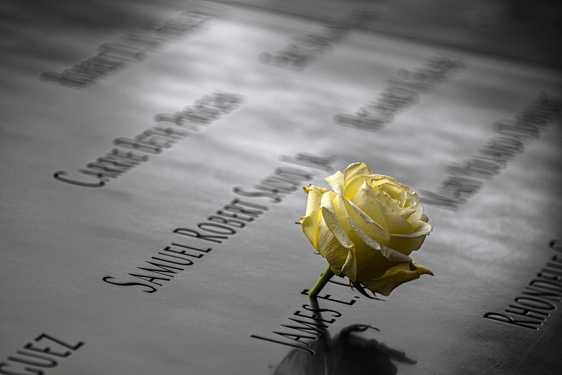 Память Мемориал 11 сентября Нью-Йорк