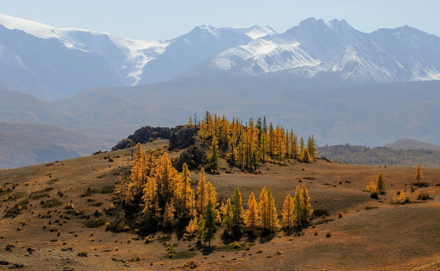 Осенний хоровод Алтай Северо-Чуйский хребет