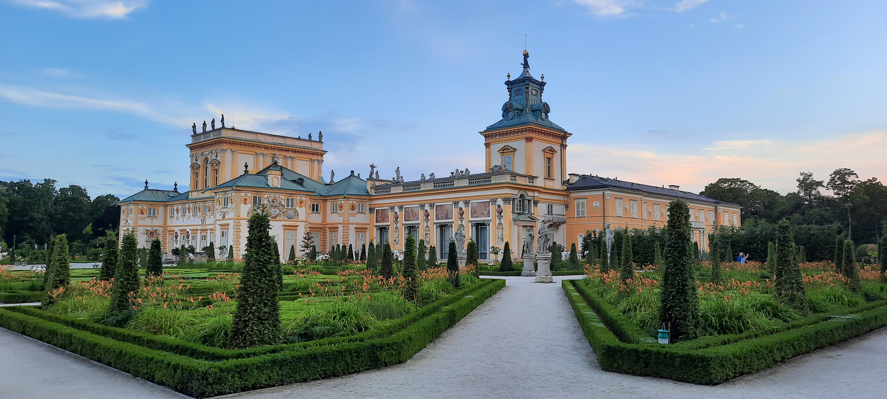 Вилянувский дворец Польша Варшава дворец