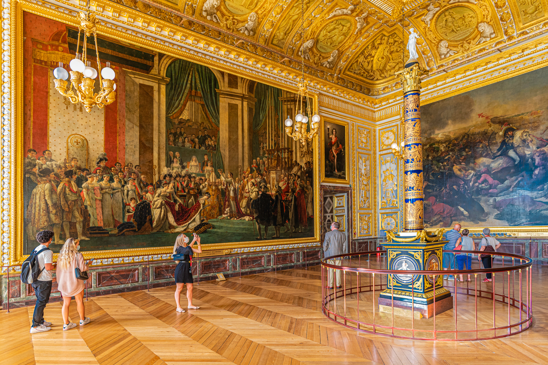 В Версальском дворце Версаль Франция