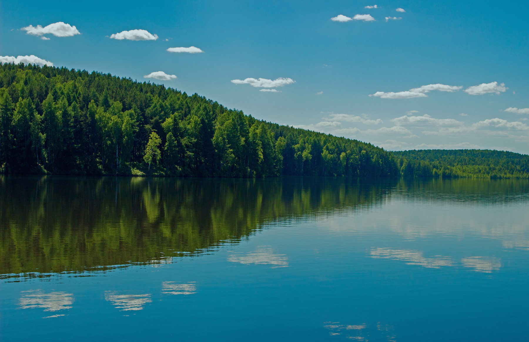 в нерабочий полдень россия урал природа пейзаж лето солнце река пруд лес деревья перспектива отражения