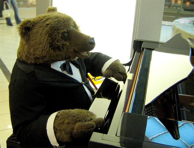 Tom Waits tom waits, bear, piano, пианино