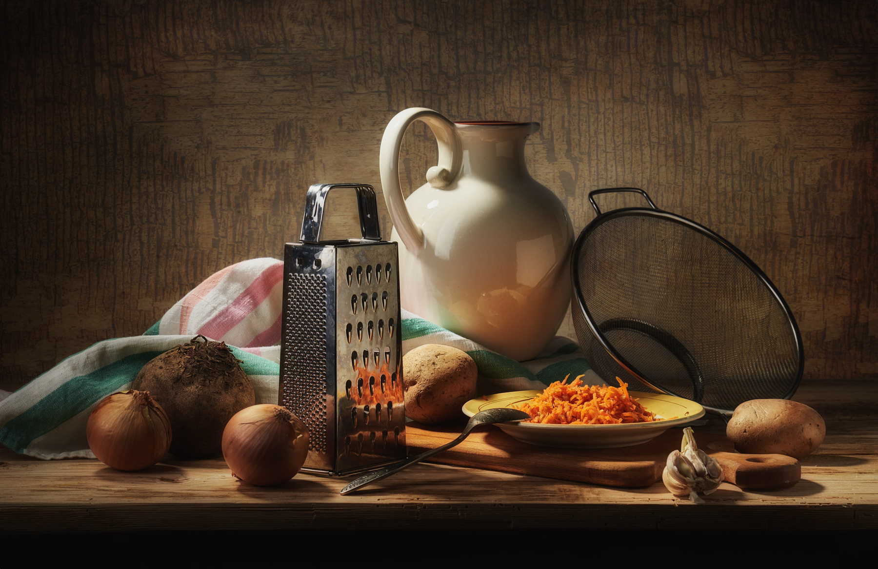 Кухонные хлопоты натюрморт композиция постановка сцена еда посуда овощи