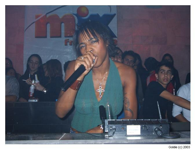 Sonique,world famous female DJ. Sonique