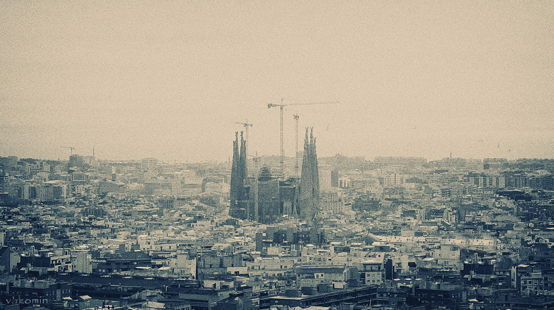 Сны Гауди Искупительный_Храм_Святого_Семейства Барселона Испания Temple_Expiatori_de_la_Sagrada_Família Barcelona spaim vakomin