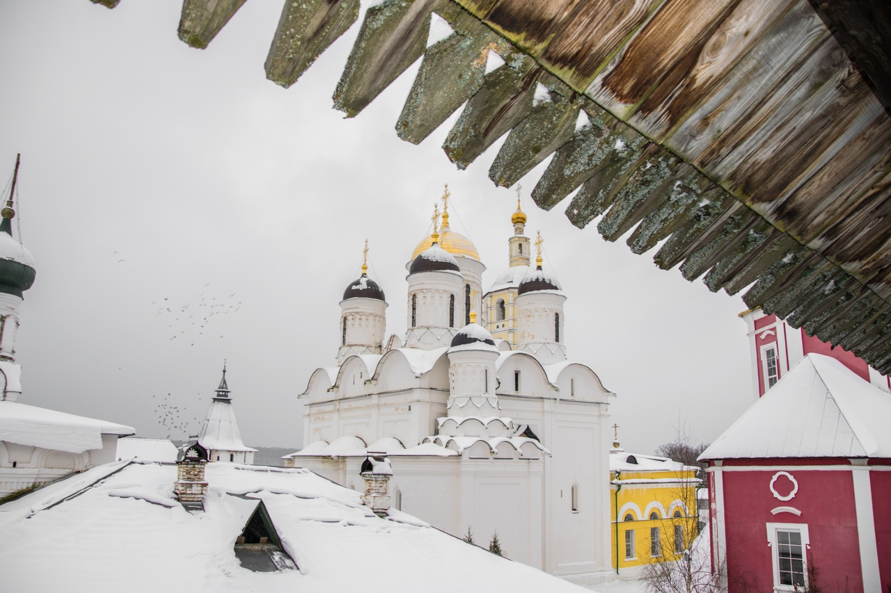 Свято-Пафнутьев Боровский монастырь архитектура православие монастырь