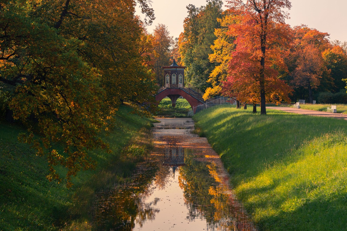Осень в Царском Селе петербург осень царское село пушкин крестовый мост александровский парк