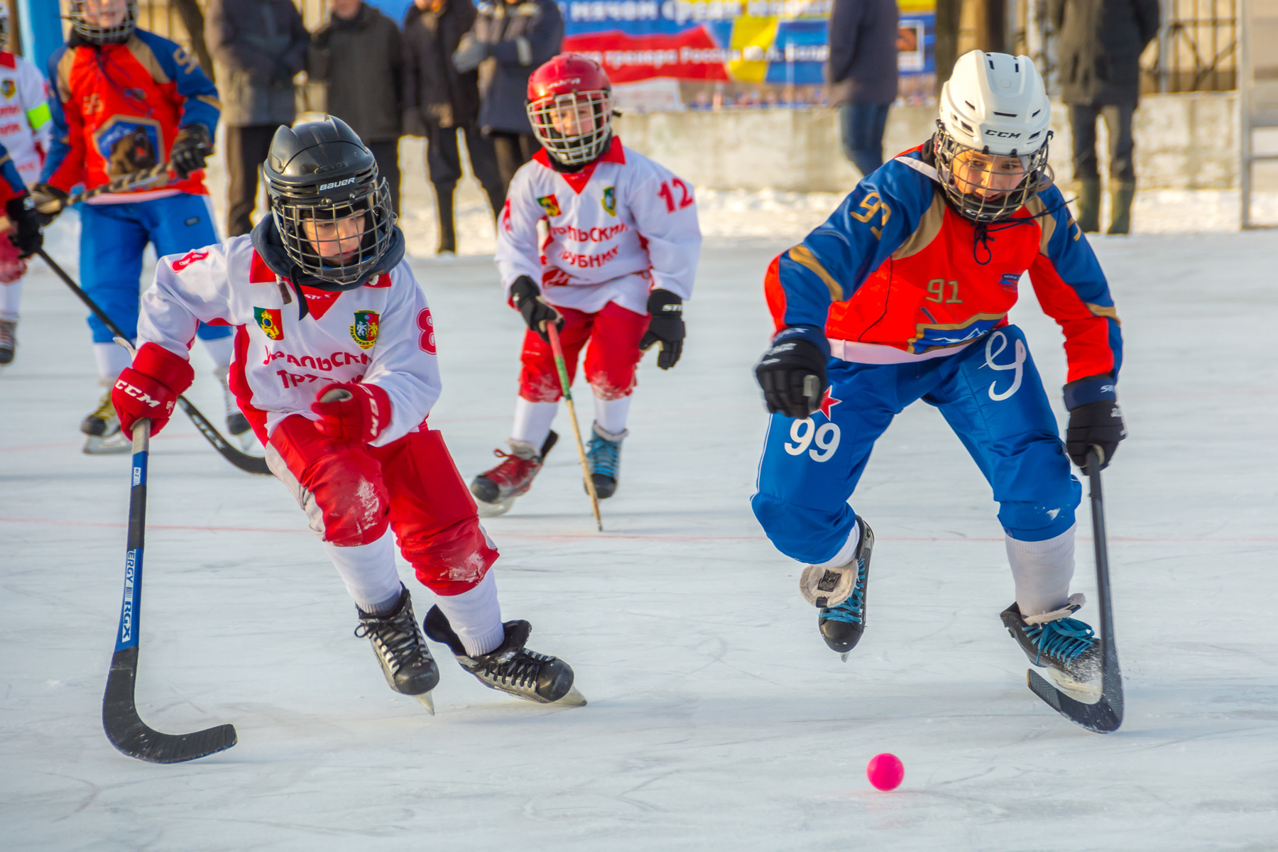 кто быстрей хоккей спорт лед соревнования дети