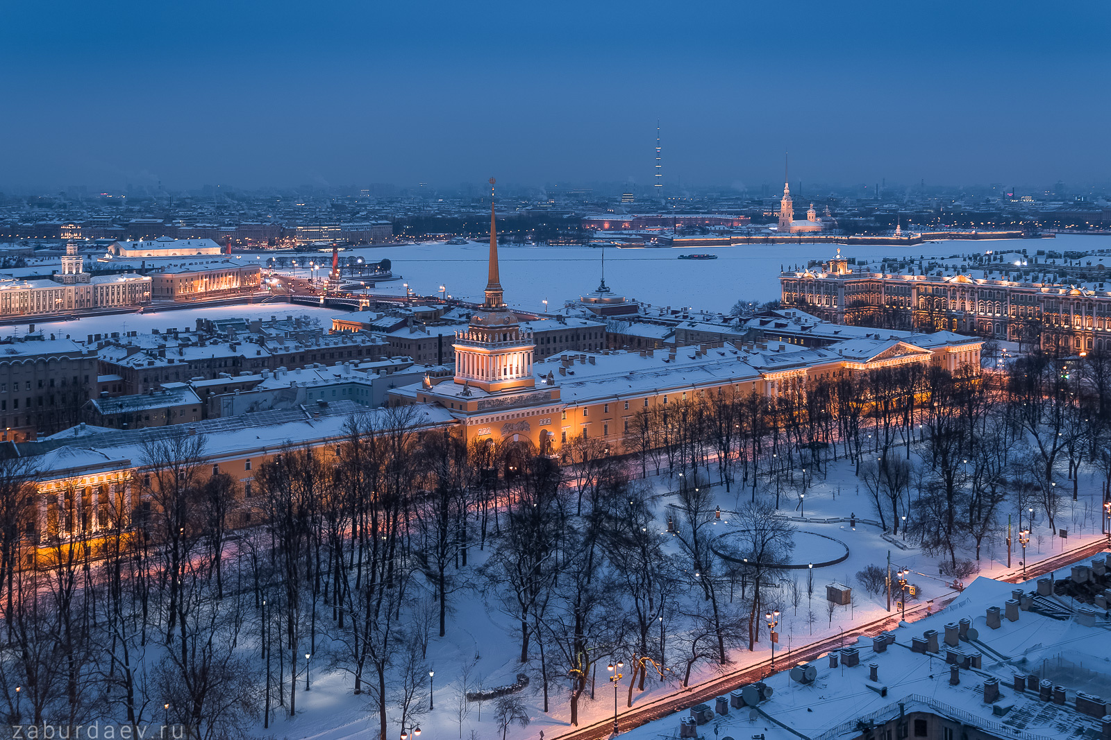 Адмиралтейство россия петербург город архитектура зима утро рассвет санкт-петербург