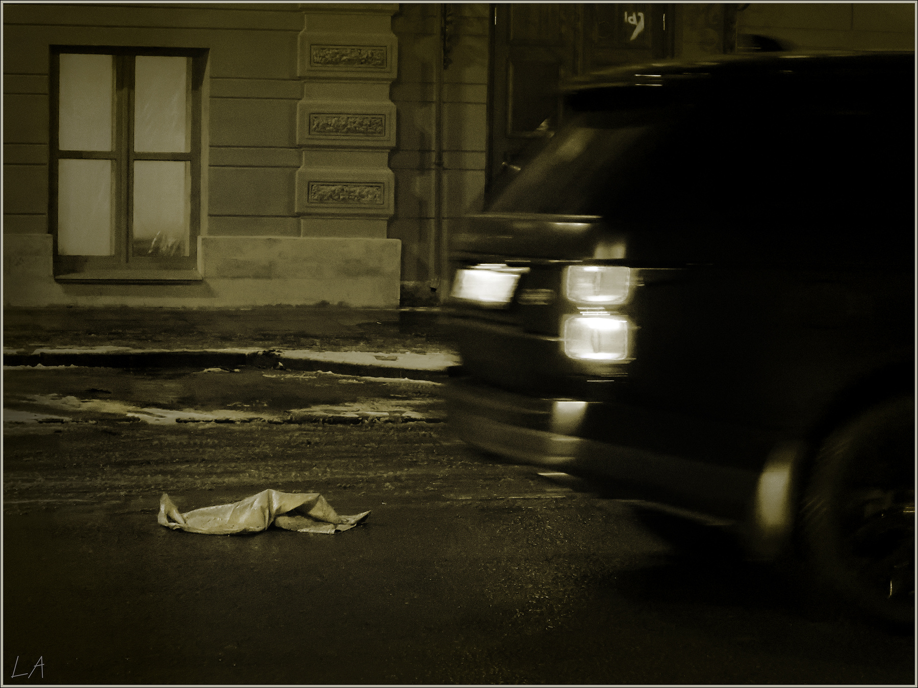 Из серии "Ассоциативное ..." фотография путешествие СПб город образ вечер улица Фото.Сайт Светлана Мамакина Lihgra Adventure