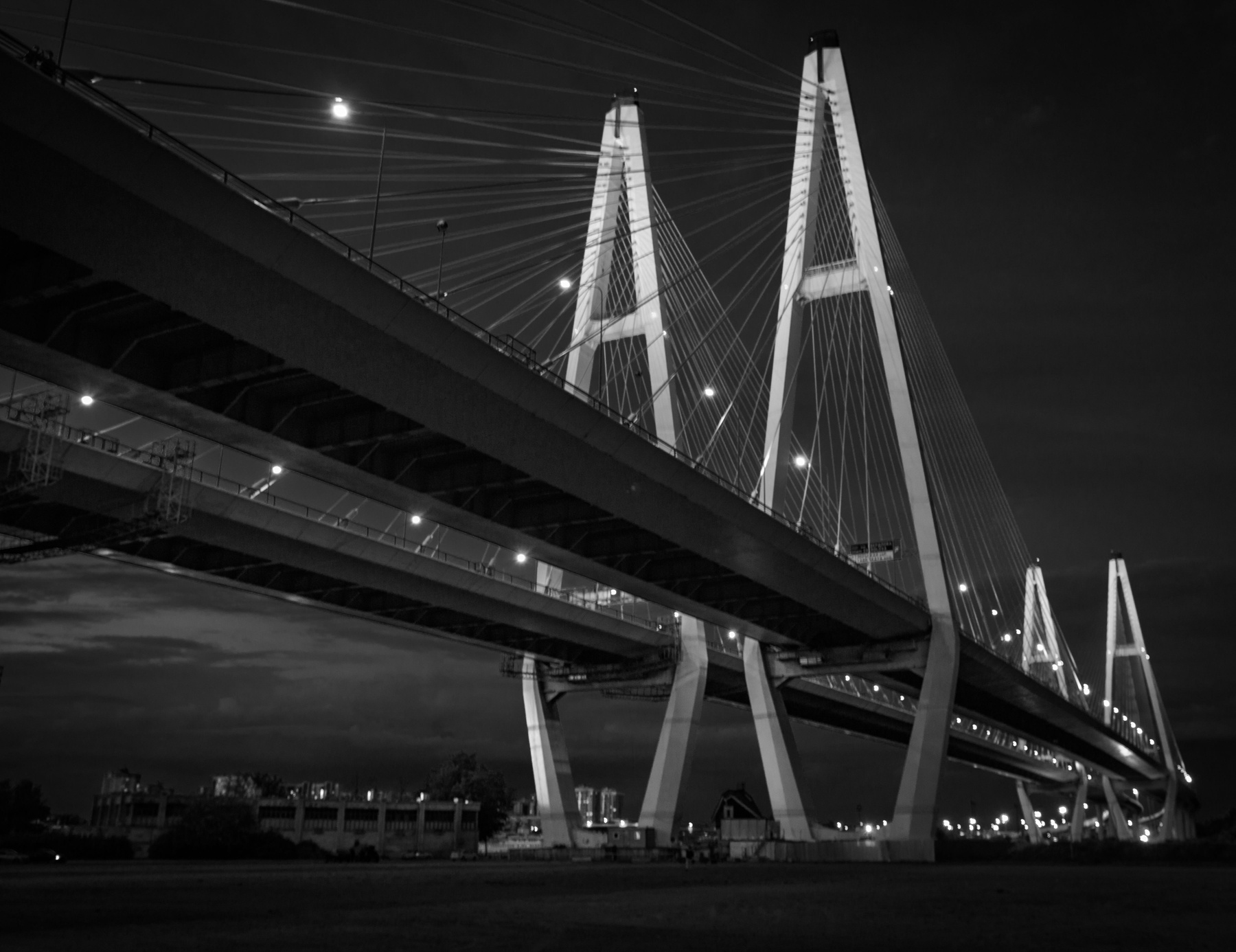 Ночной мост мост ночь ночной