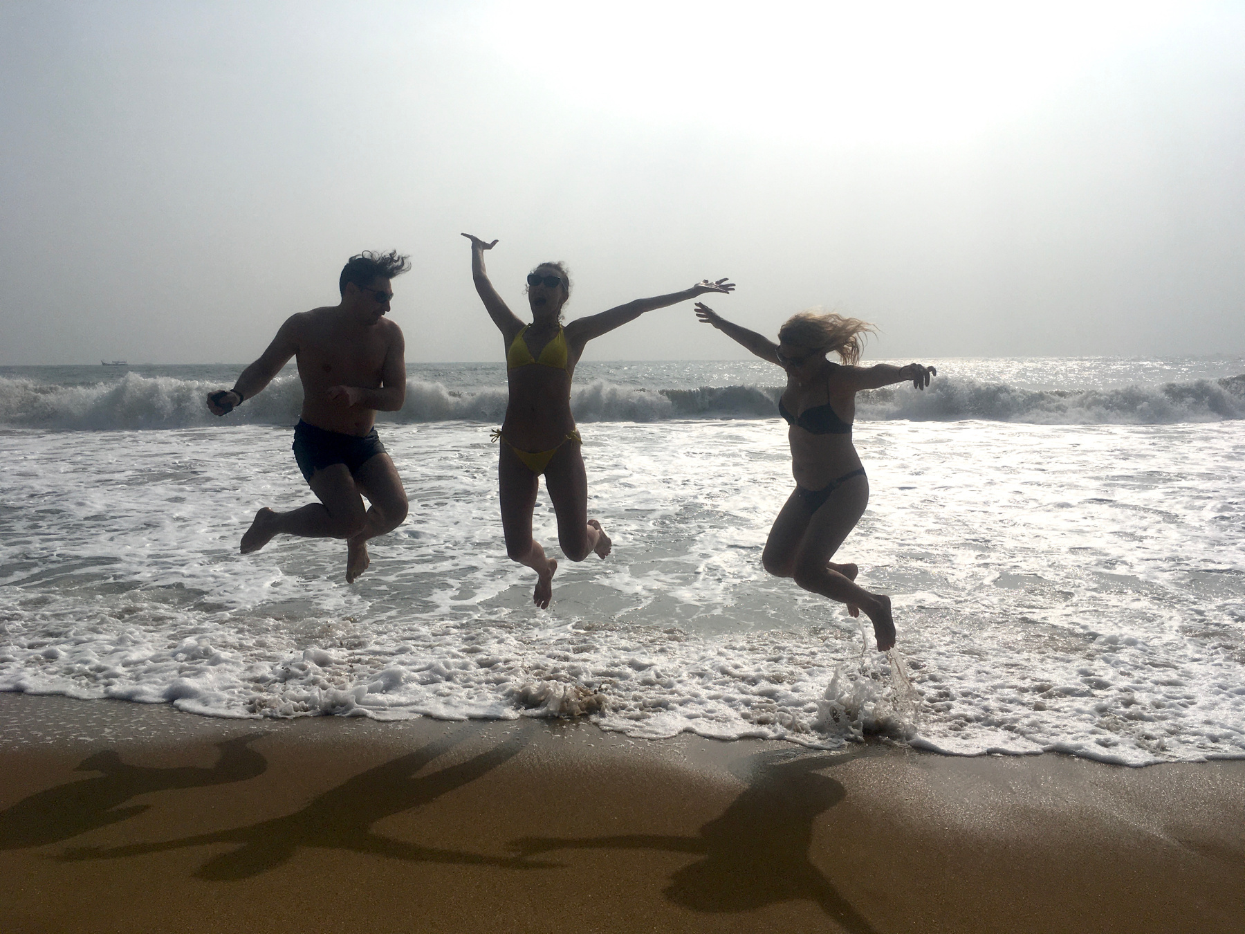 Пляж. Январь Пляж Январь Индия Бенгальский залив
