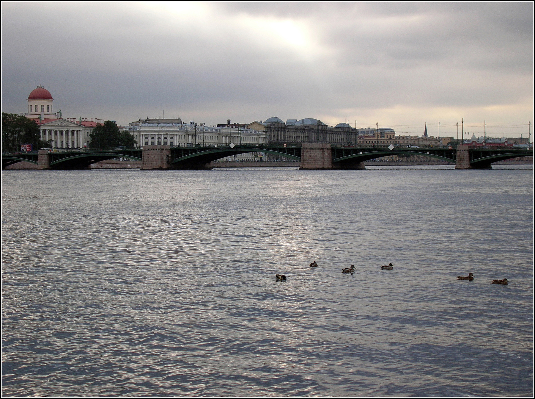 *** Санкт-Петербург осень Биржевой мост