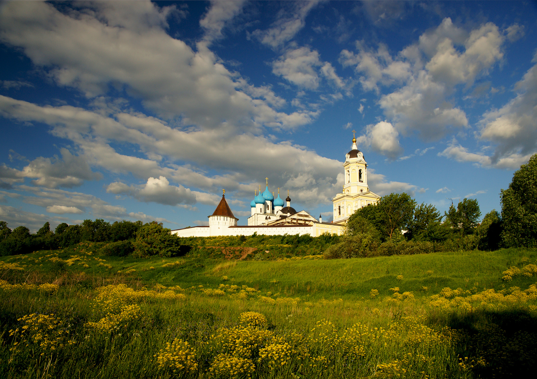 Монастырское лето Серпухов Высоцкий монастырь