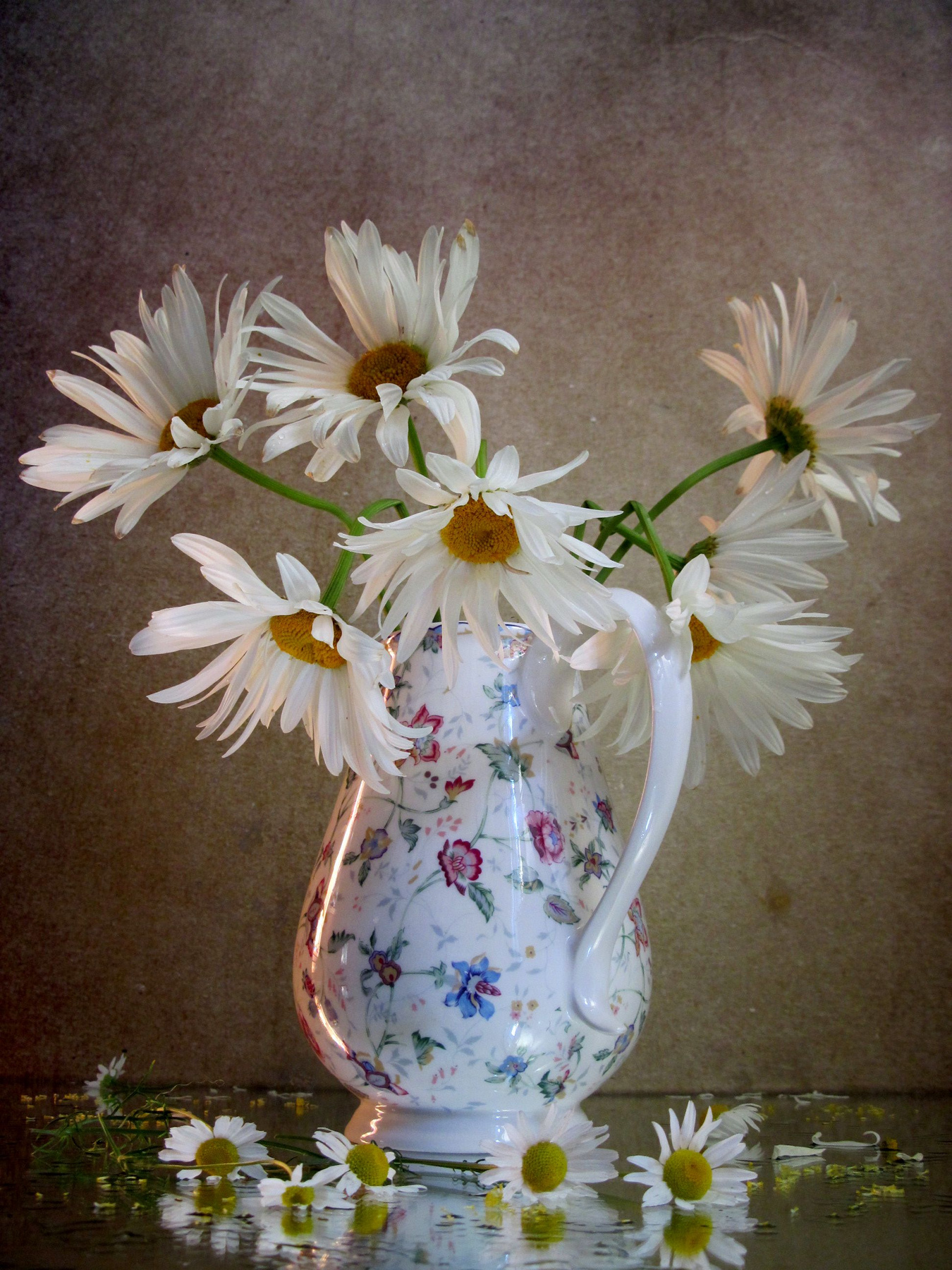 *** цветы букет ромашки наталия тихомирова celesta