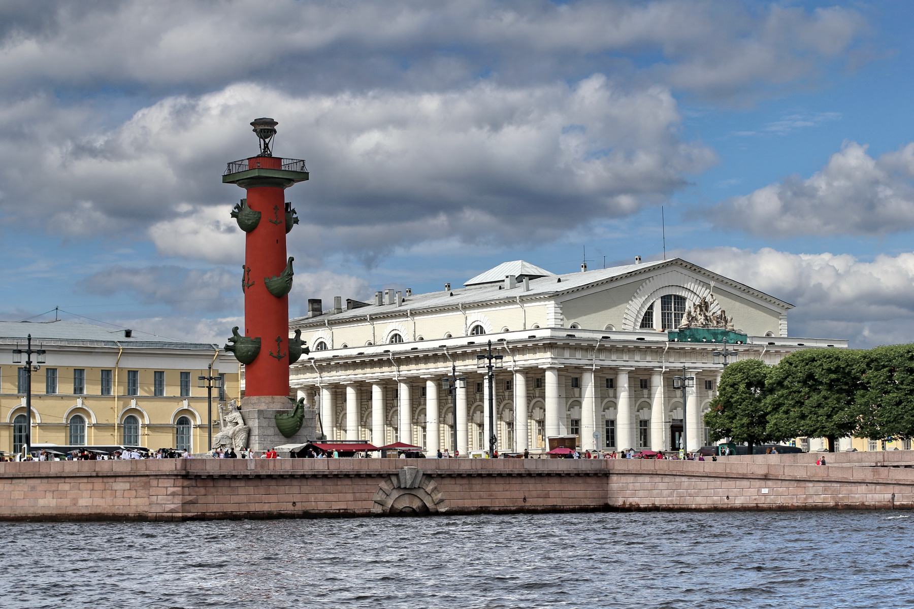 Здание биржи Санкт-Петербург биржа Нева город архитектура