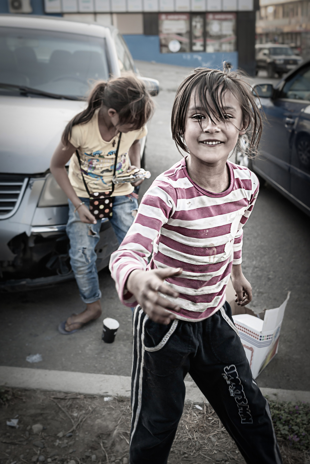 Цыганочка. Стрит-фото город улица дети