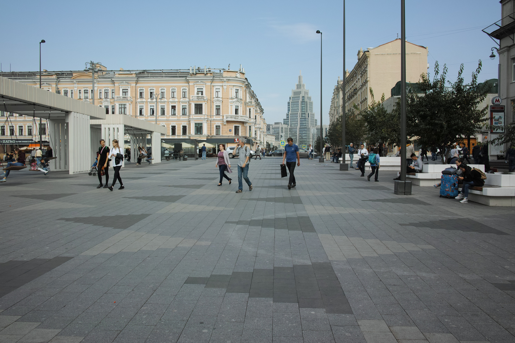 Триумфальная площадь город Москва площадь Триумфальная