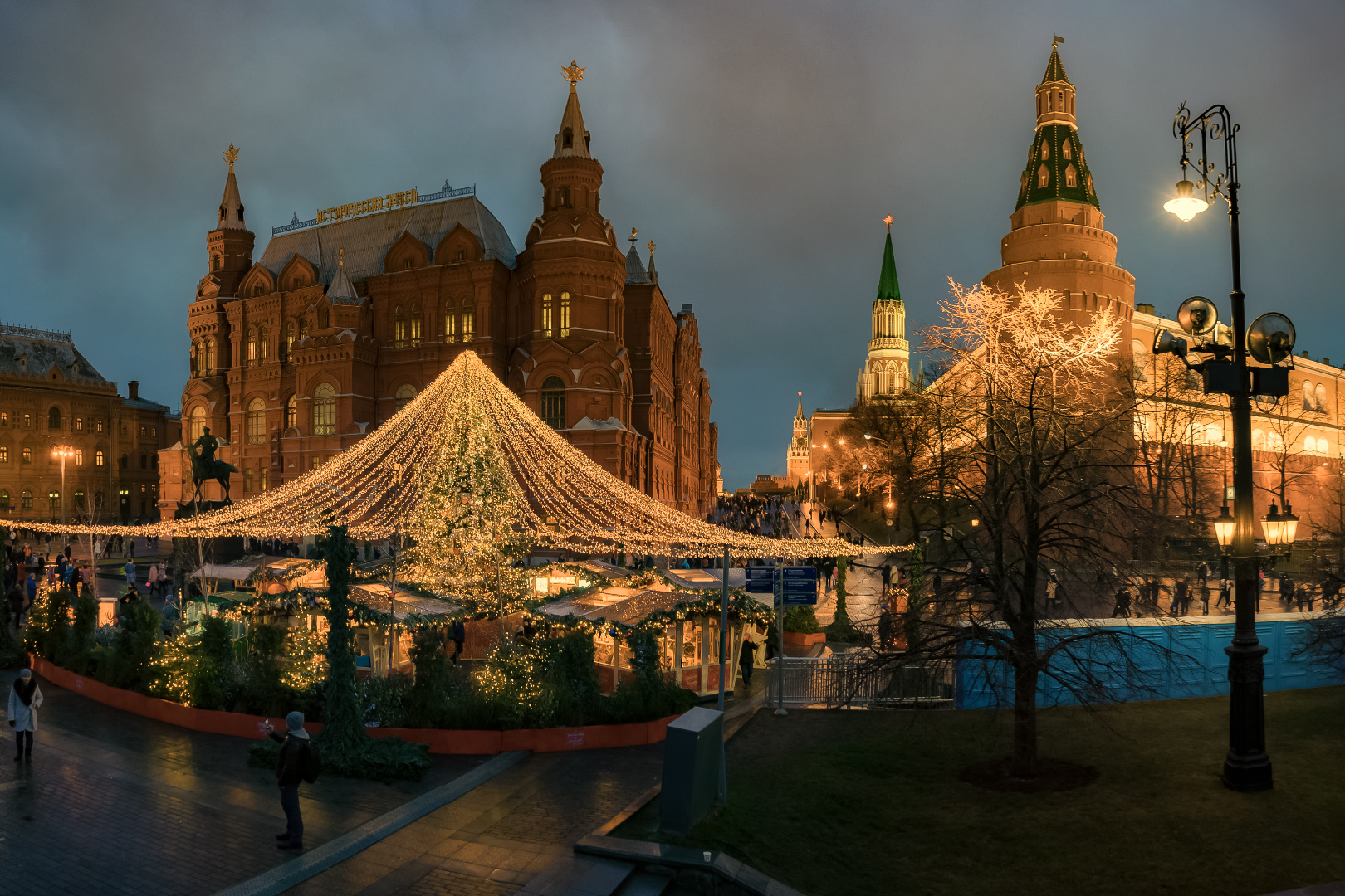 Москва встречает Новый год 