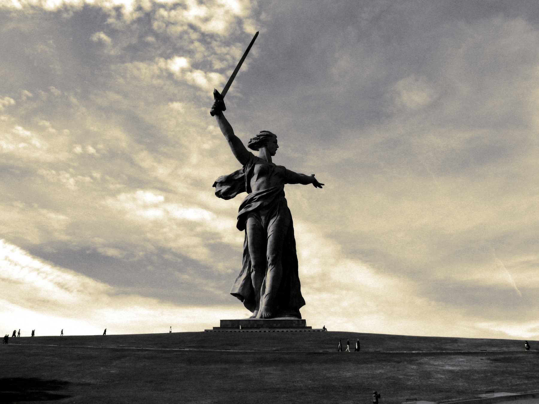 Родина Мать Волгоград Фото