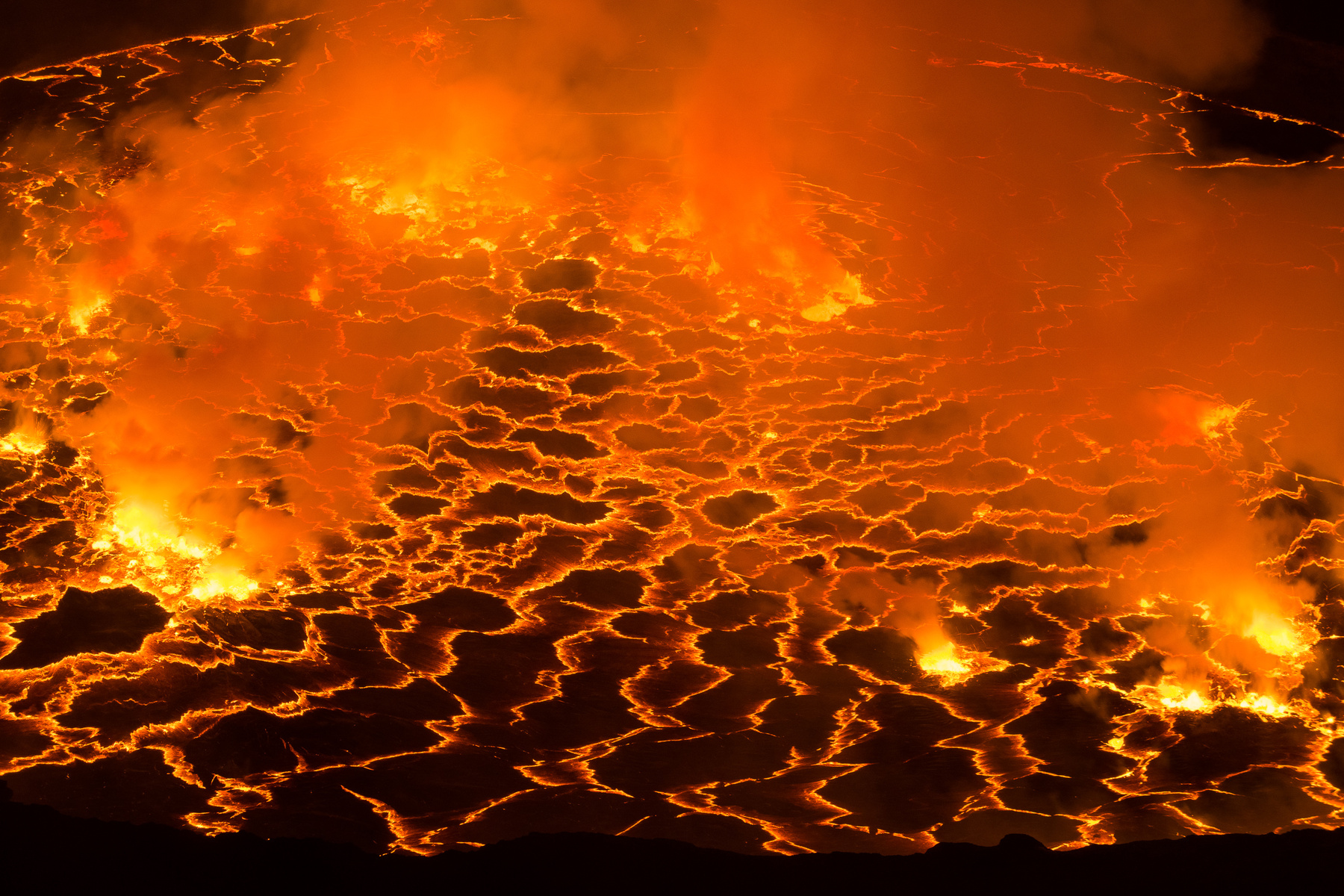 Лава вулкан лава конго африка ньирагонго вирунга