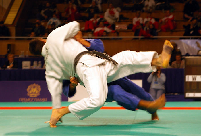 Подсечка дзюдо judo