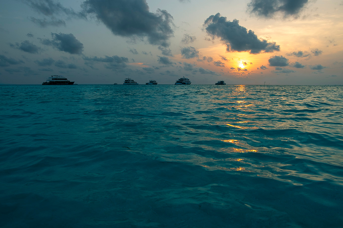 *** Мальдивы закат