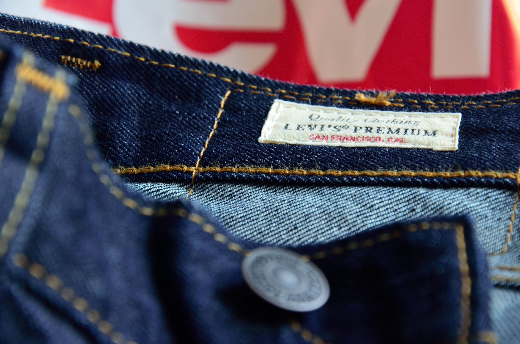 *** Джинсы Levi Strauss Co Ливай Страусс энд Кампани строчка шов деним