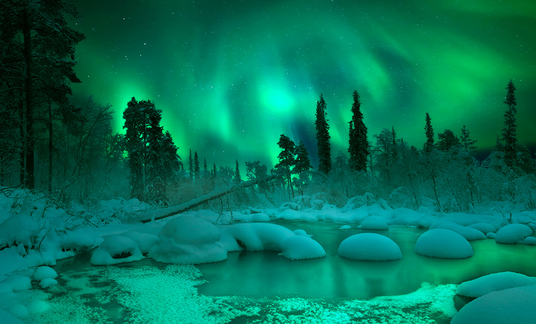 Welcome to fairytale Aurora borealis Северное сияние Кольский полуостров Kola Peninsula